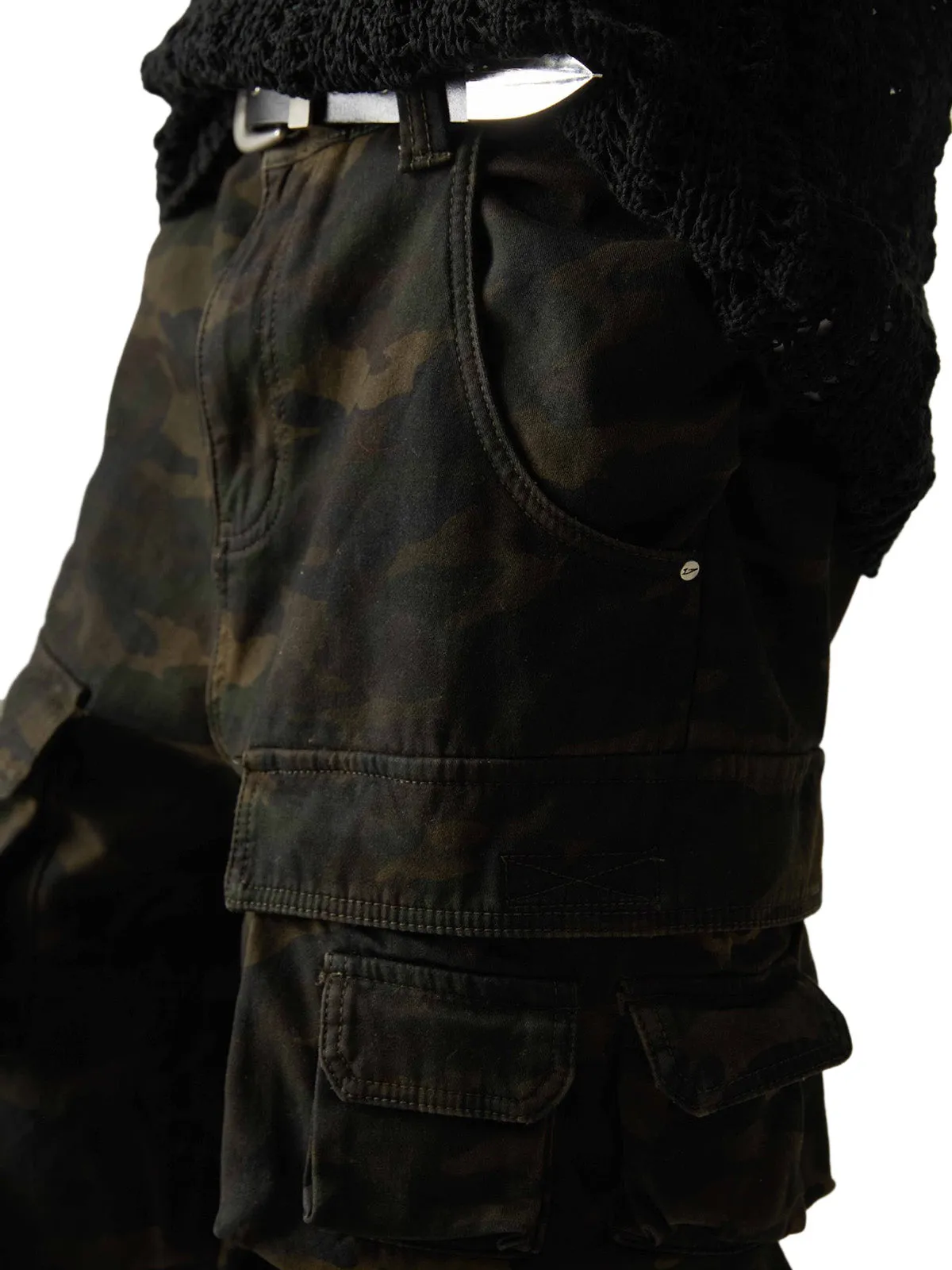 Wasteland Style Camouflage Baggy Cargo Pants - 2384 sold by Thesupermade product image thumbnail 5