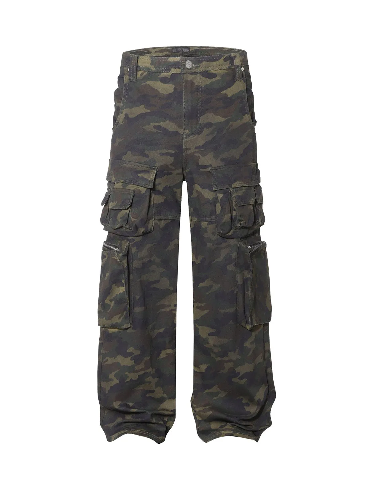 Wasteland Style Camouflage Baggy Cargo Pants - 2384 sold by Thesupermade