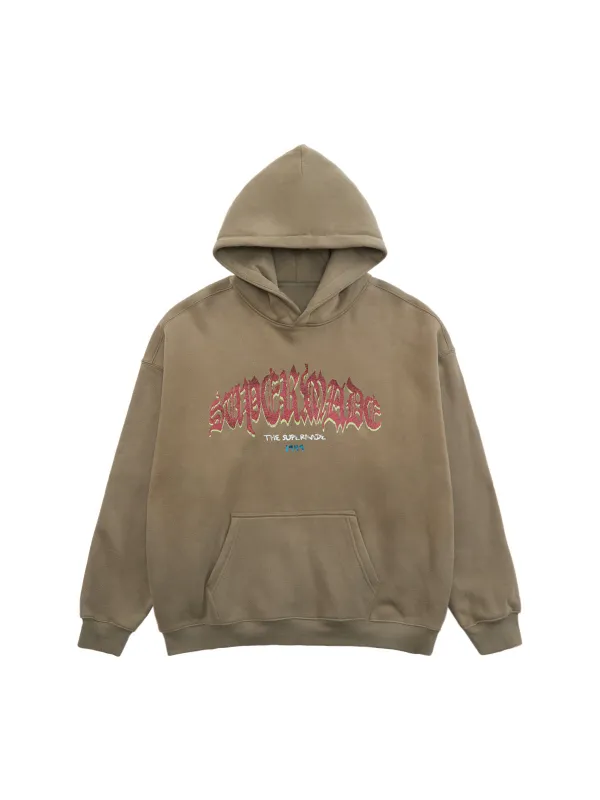 Thesupermade Original Gothic Letter Hoodie sold by Thesupermade