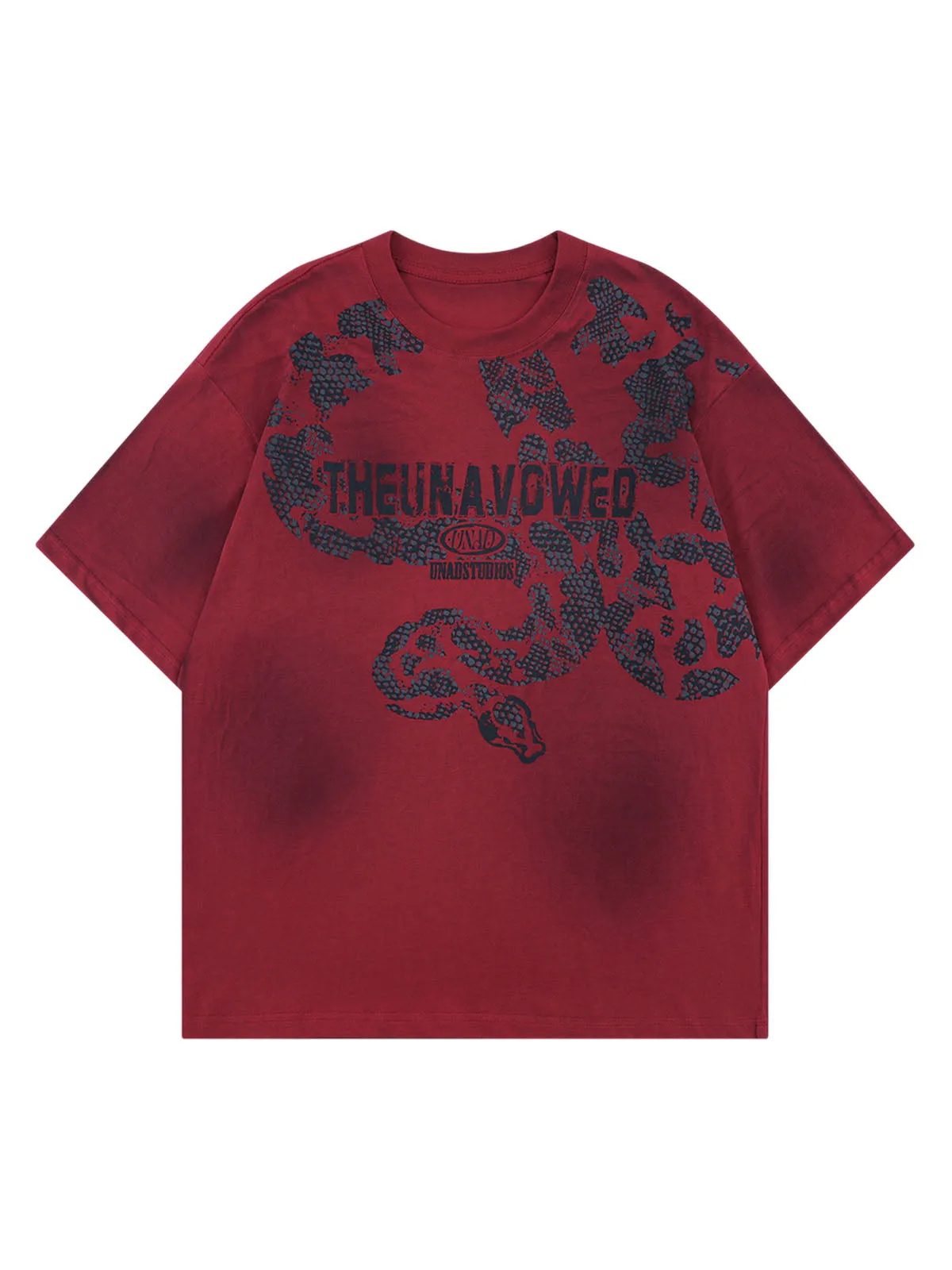 Oversized Snake Graphic T-Shirt sold by Thesupermade product image thumbnail 2