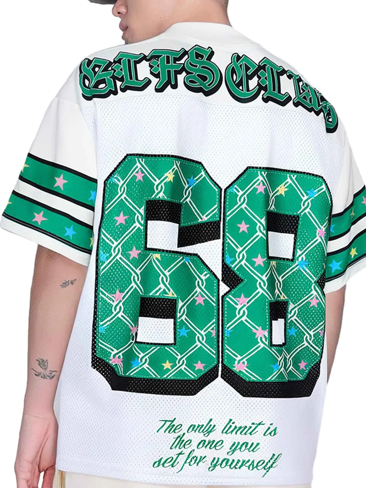 Club 68 Jersey T-Shirt sold by Thesupermade product image thumbnail 2