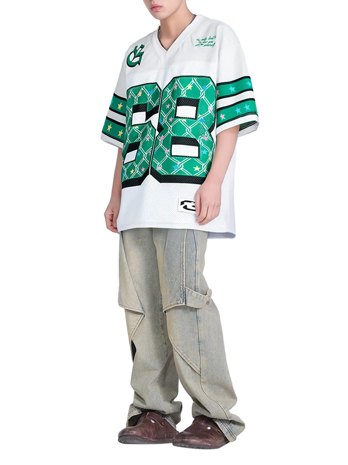 Club 68 Jersey T-Shirt sold by Thesupermade product image thumbnail 4