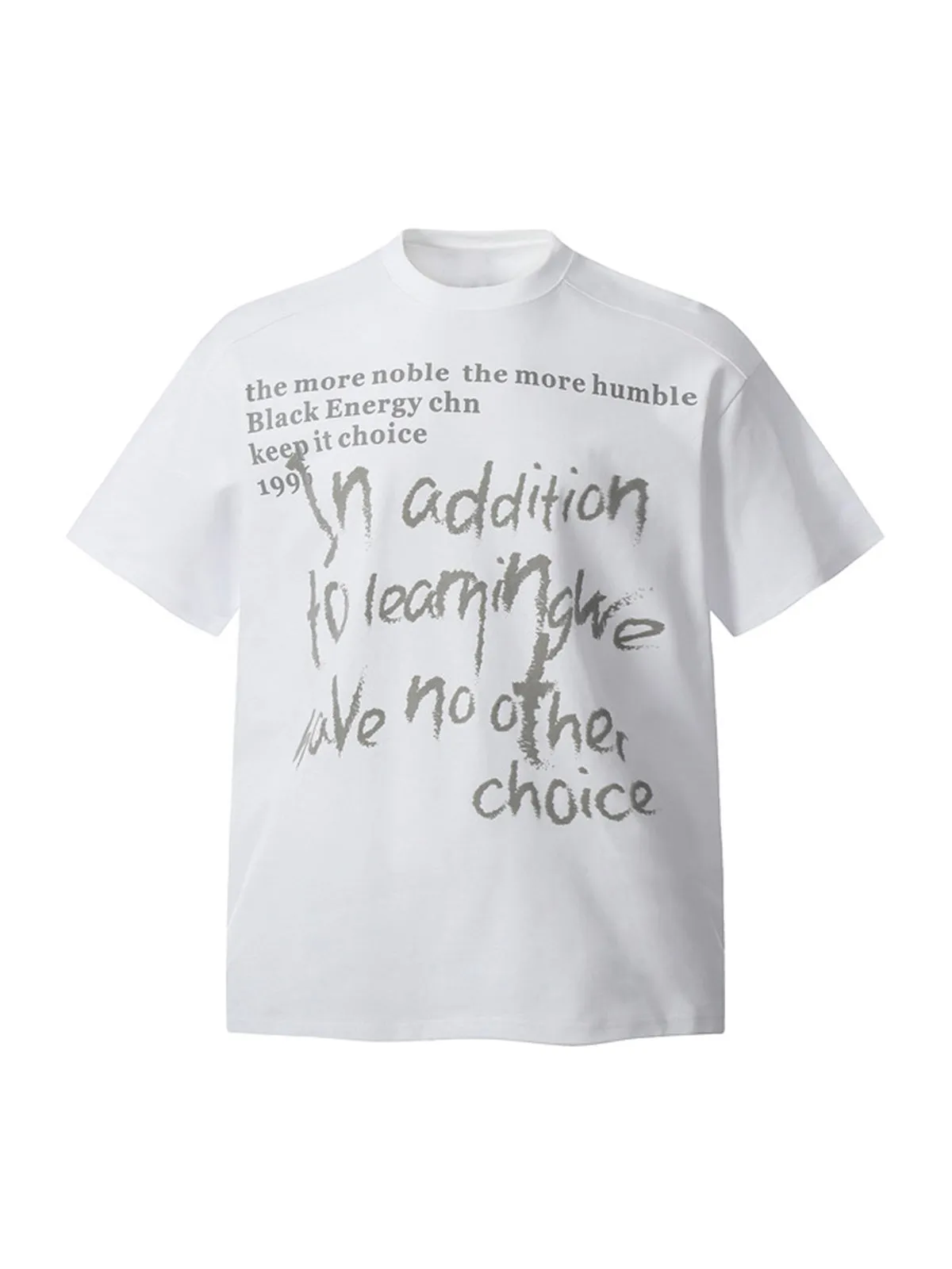 Fun Phantom Letter Print T-shirt sold by Thesupermade