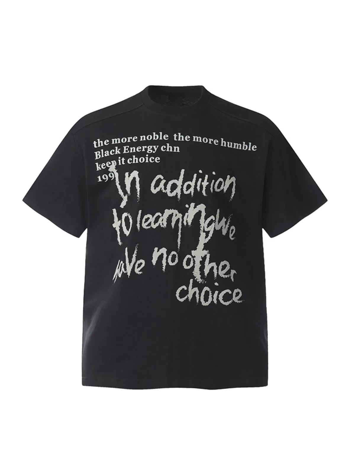 Fun Phantom Letter Print T-shirt sold by Thesupermade product image thumbnail 2
