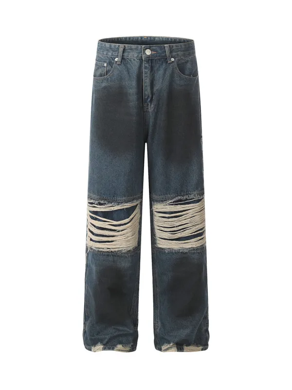 Vintage Distressed Cargo Pants sold by Thesupermade