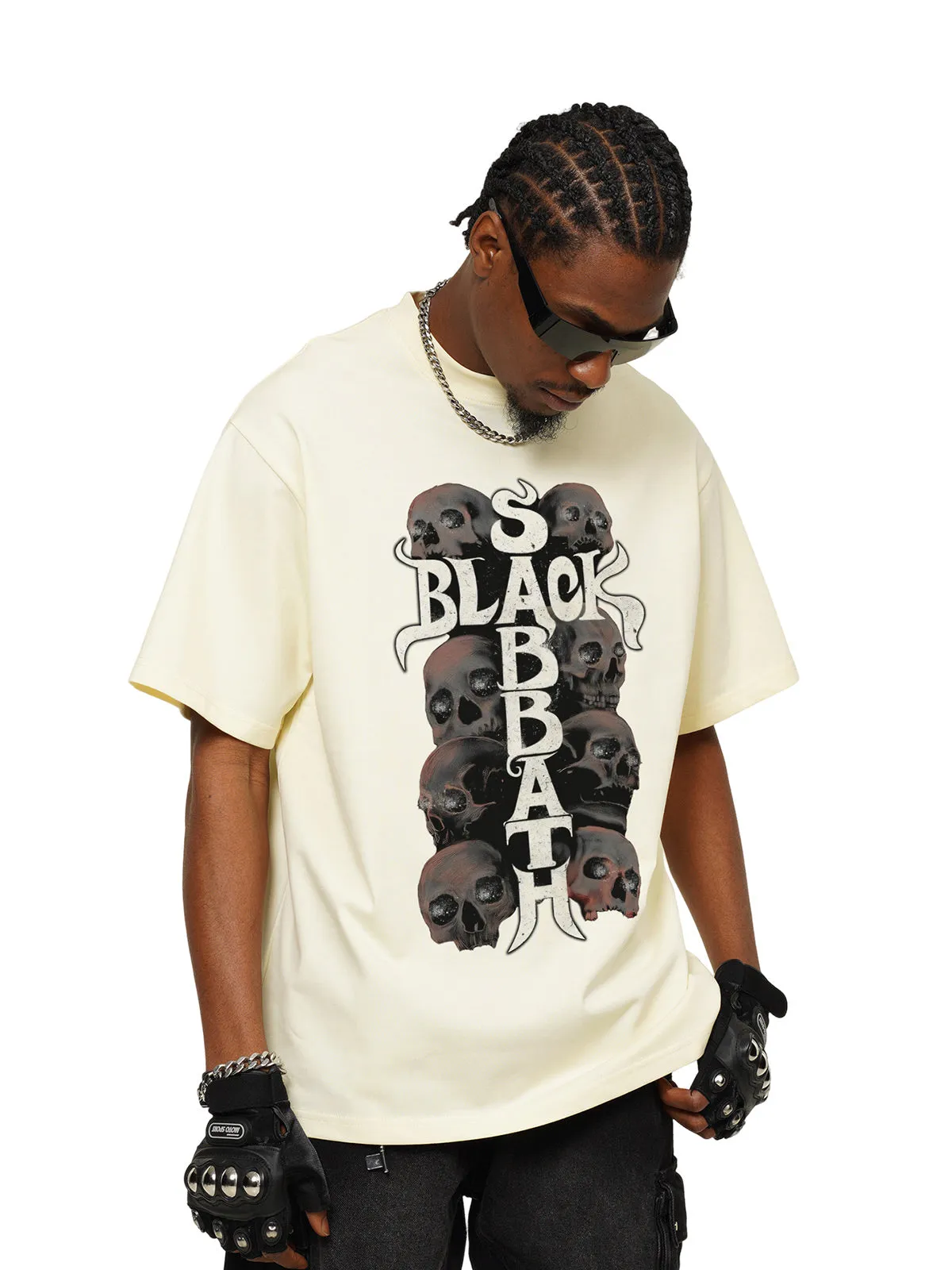 Street Skull Graphic T-Shirt sold by Thesupermade product image thumbnail 2