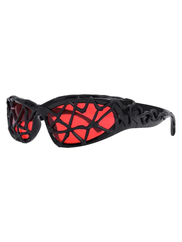 Futuristic Wavy Frame Sunglasses sold by Thesupermade