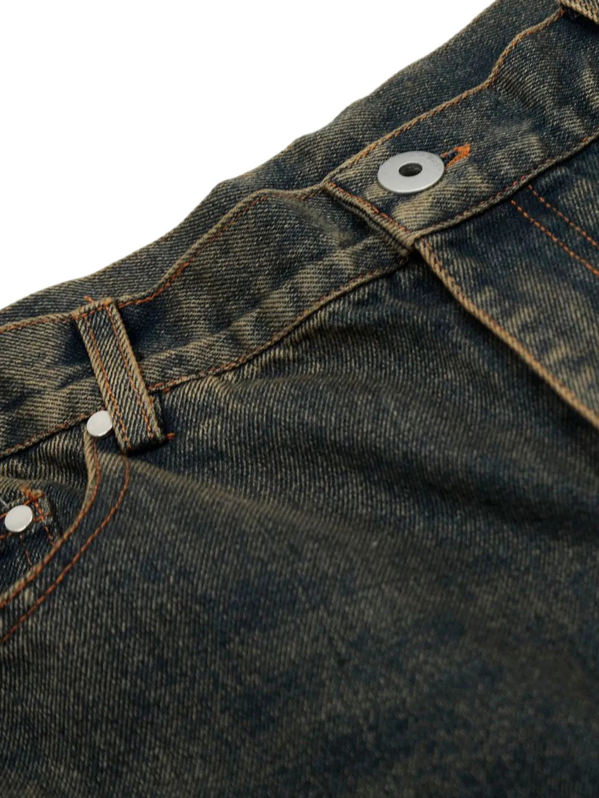 Classic Vintage Washed Denim Jort - 2393 sold by Thesupermade product image thumbnail 4