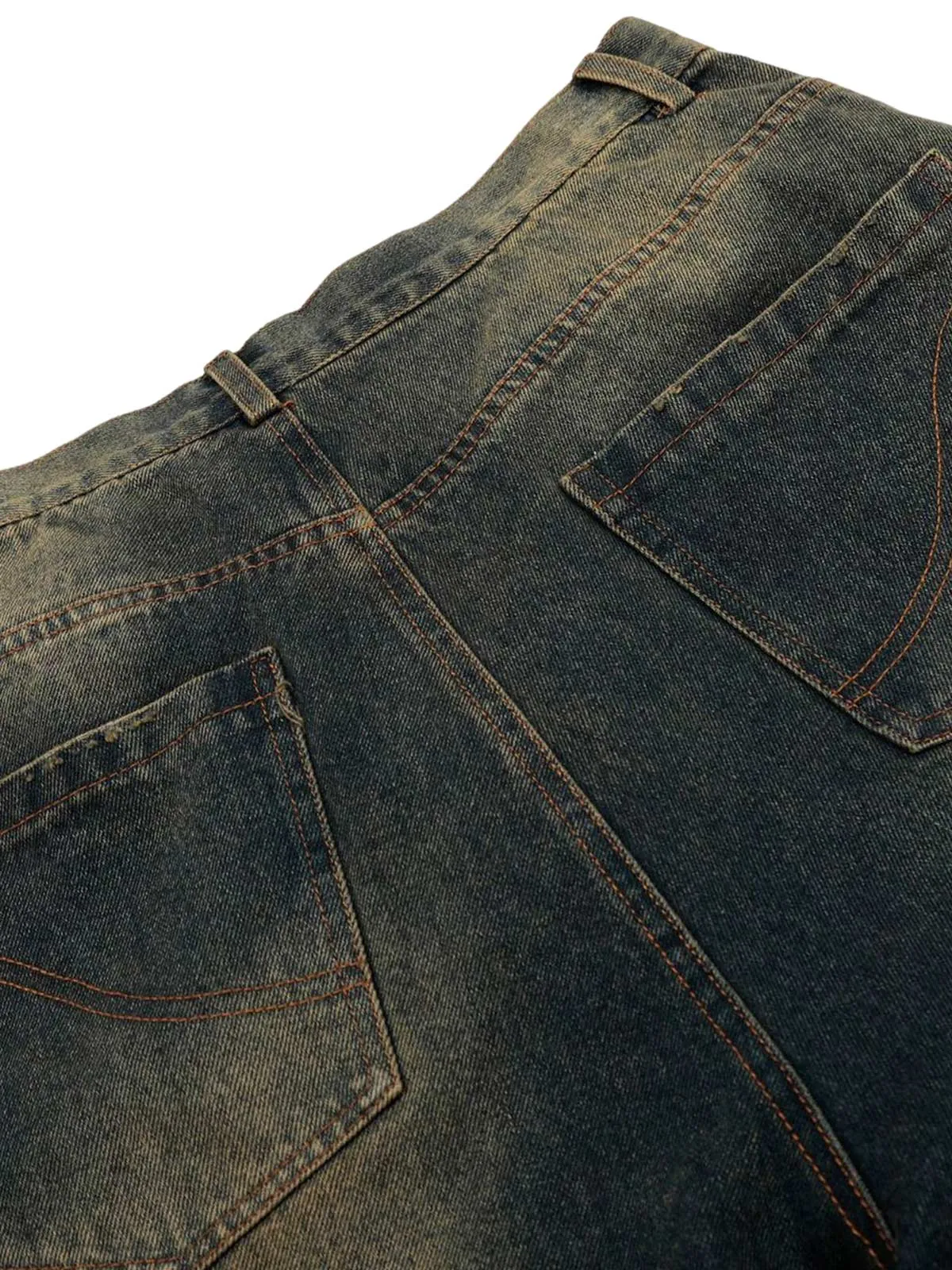 Classic Vintage Washed Denim Jort - 2393 sold by Thesupermade product image thumbnail 5