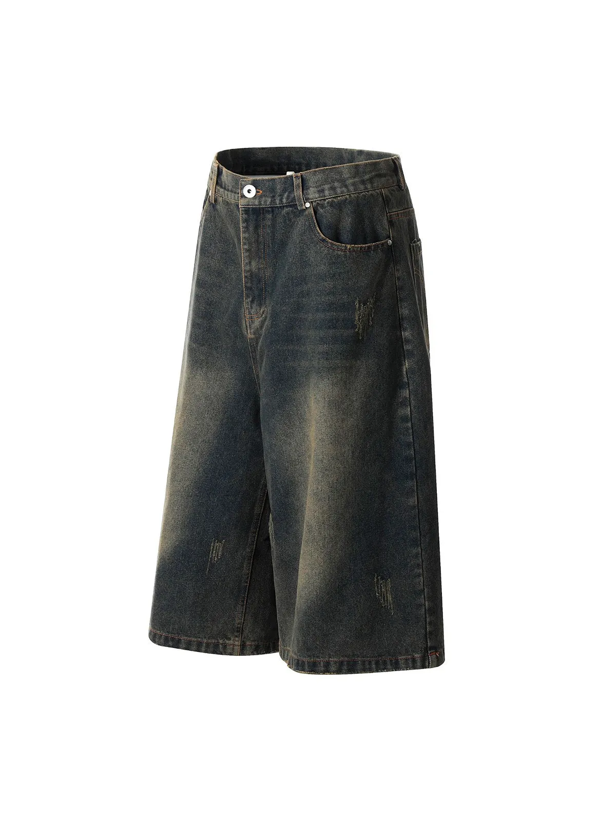 Classic Vintage Washed Denim Jort - 2393 sold by Thesupermade product image thumbnail 2