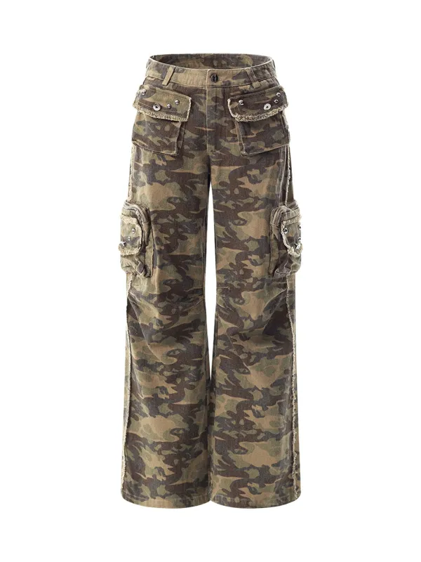 Camouflage Cargo Pants sold by Thesupermade
