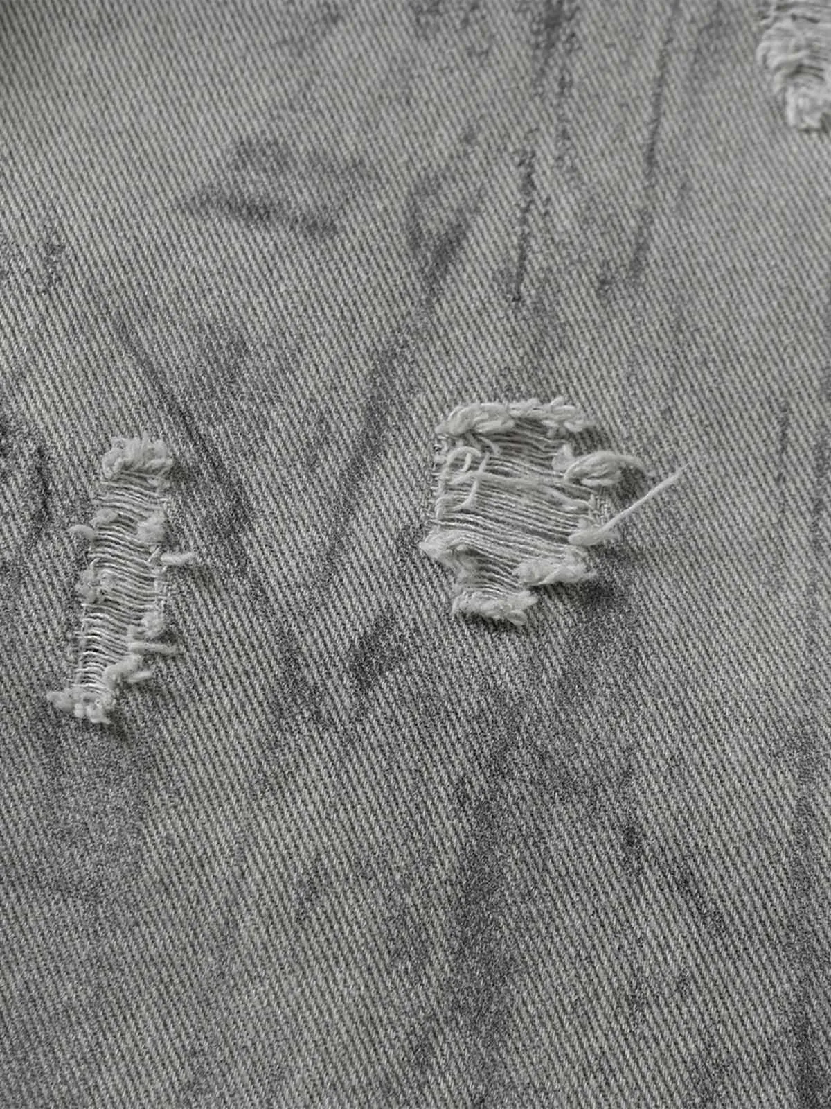 Tie-Dye Denim Bomber Jacket sold by Thesupermade product image thumbnail 5