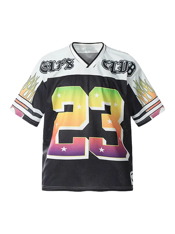 Gothic Style Embroidered Jersey T-Shirt sold by Thesupermade