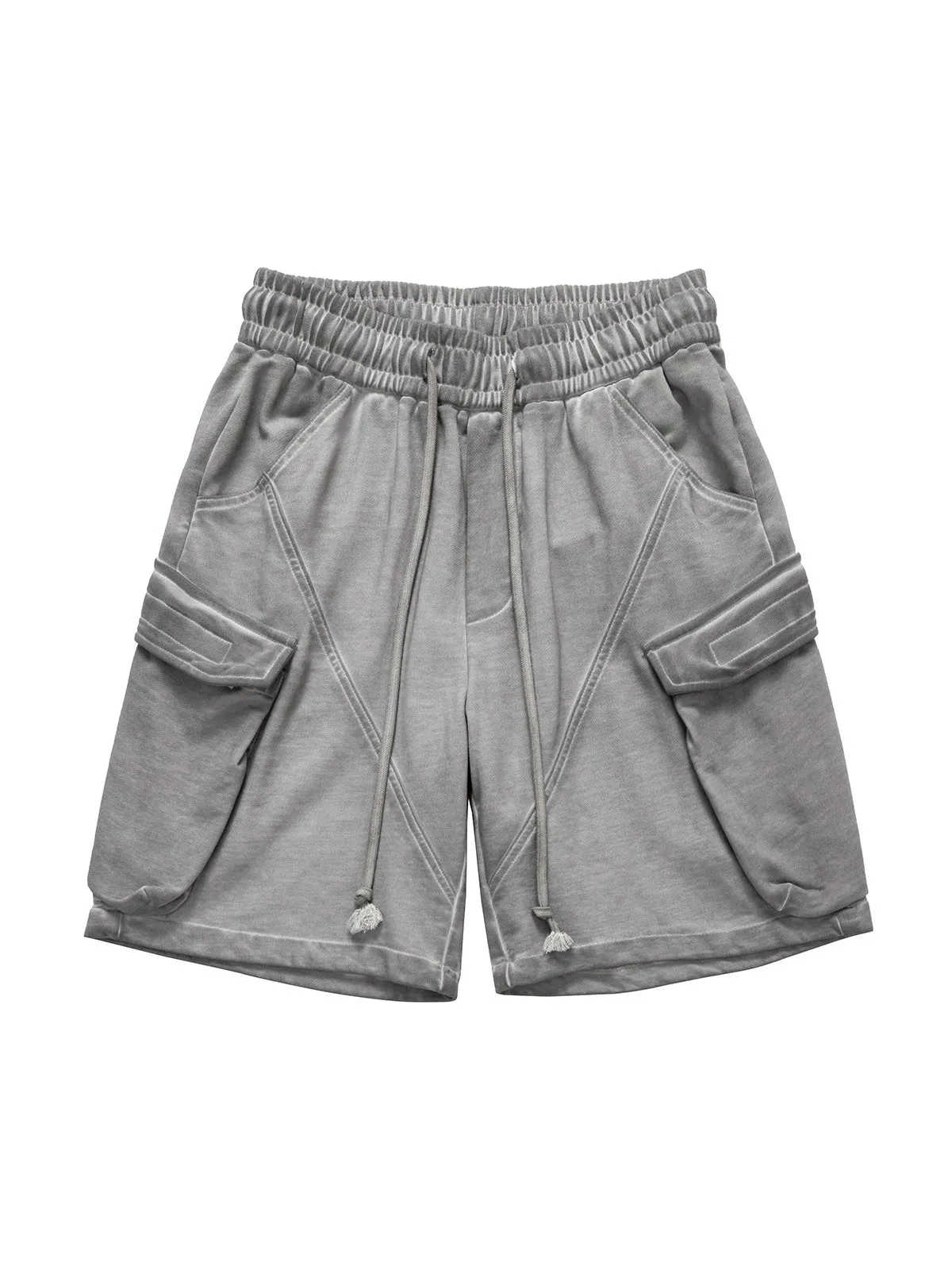 Classic Velour Cargo Shorts sold by Thesupermade product image thumbnail 2