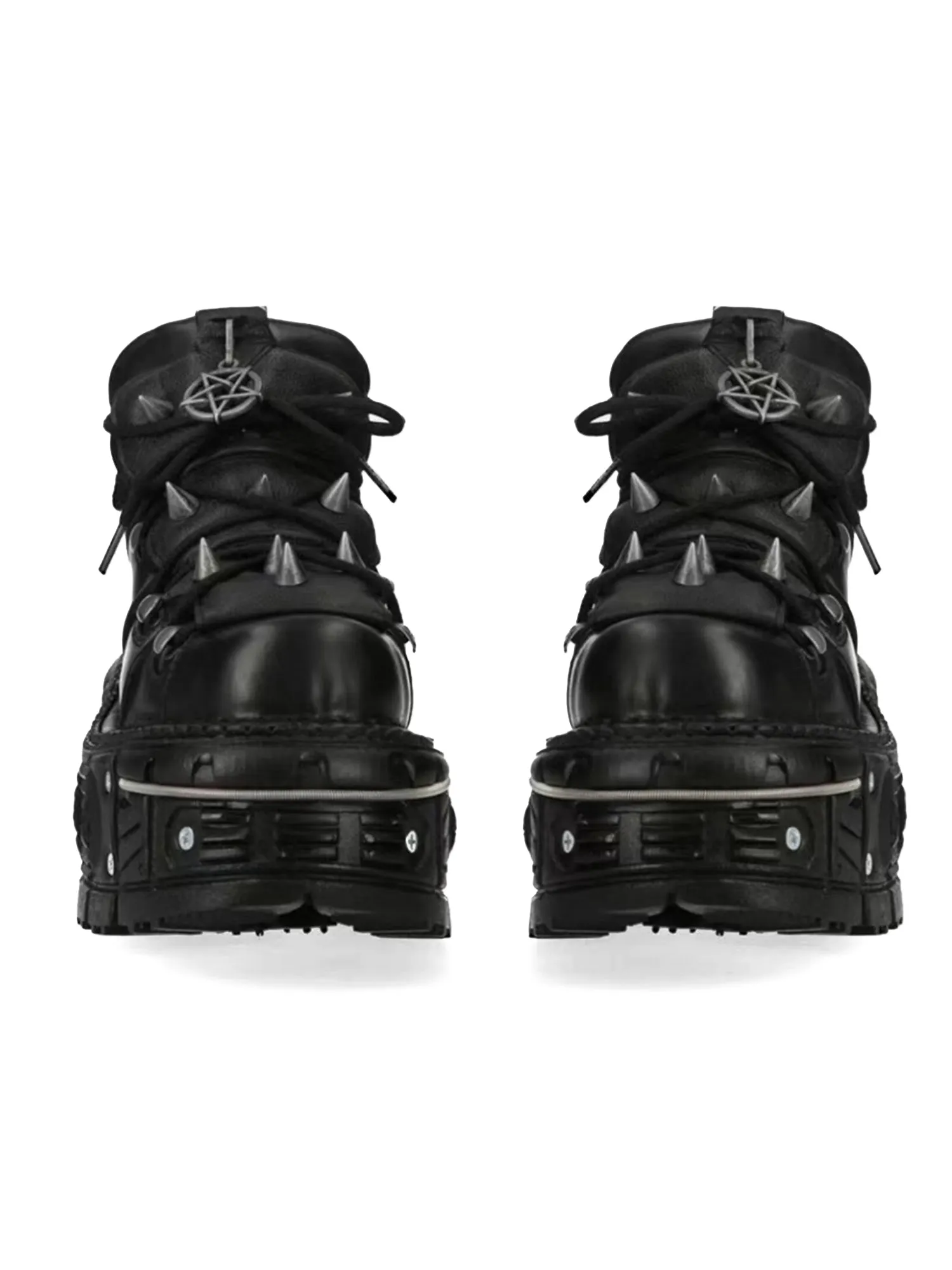 Gothic Studded Platform Boots sold by Thesupermade product image thumbnail 4