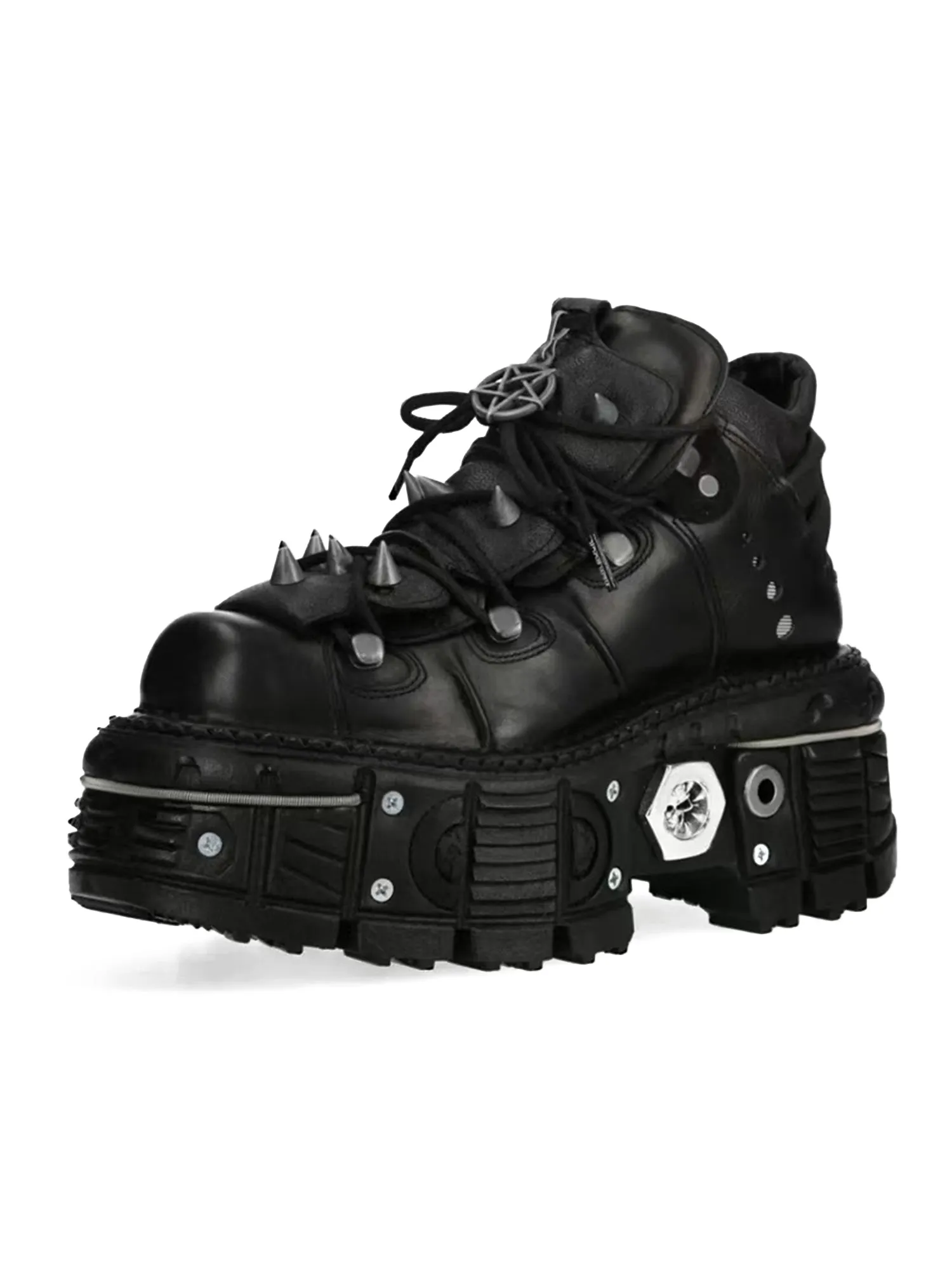 Gothic Studded Platform Boots sold by Thesupermade