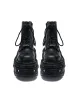 Studded Leather Platform Boots sold by Thesupermade