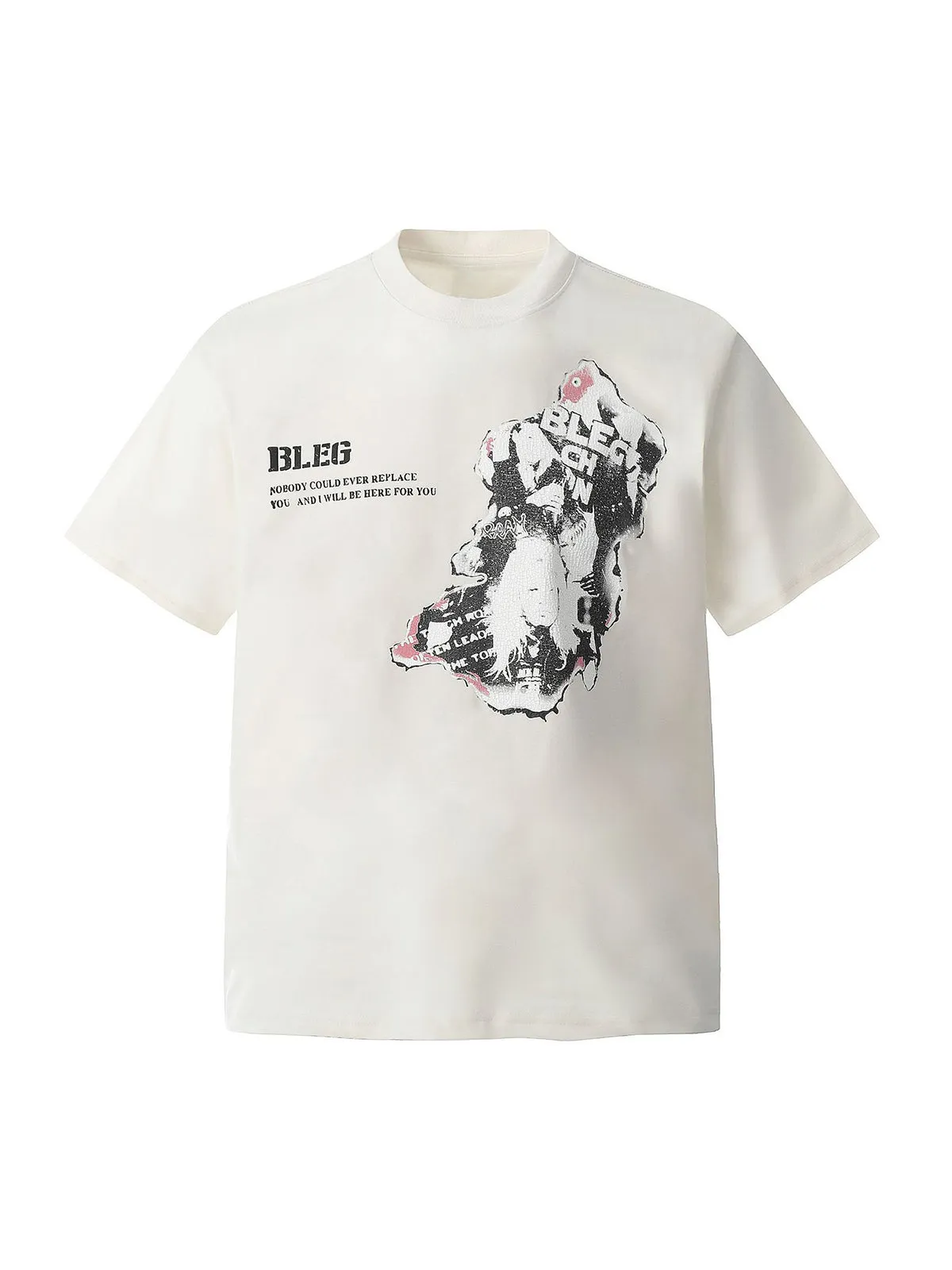 Street Hip-hop Portrait Print T-shirt sold by Thesupermade product image thumbnail 2