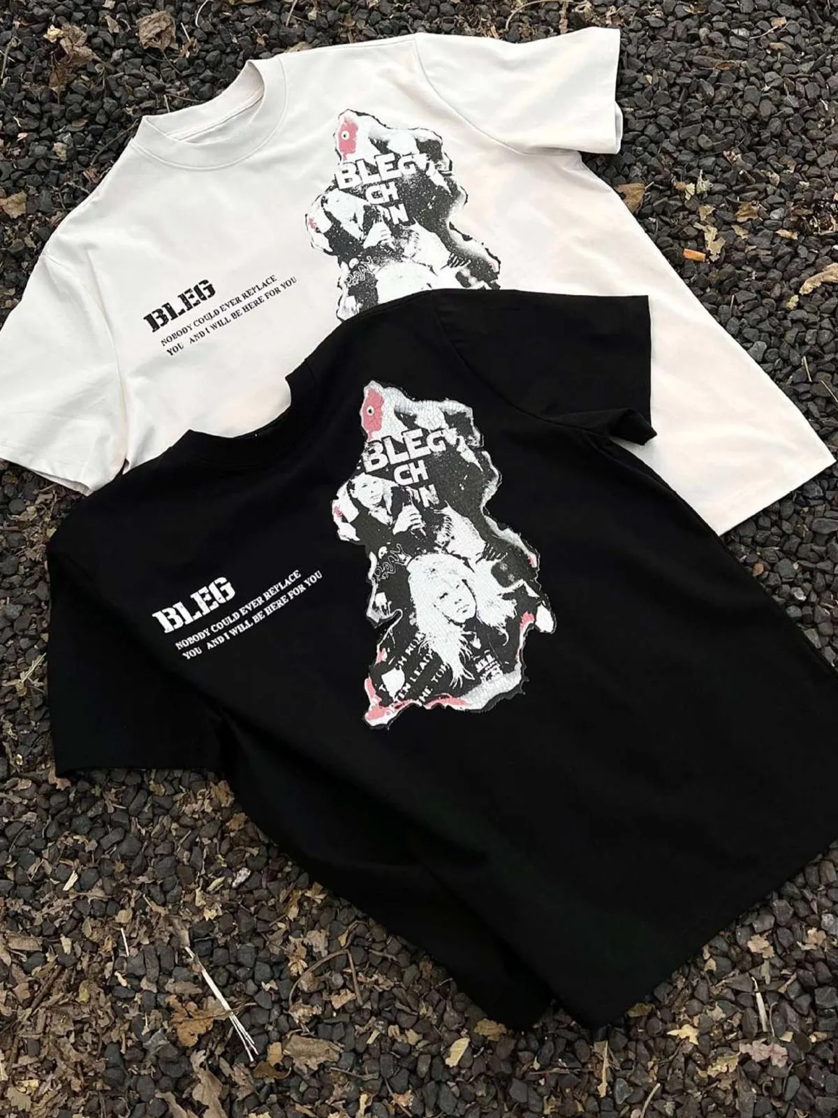 Street Hip-hop Portrait Print T-shirt sold by Thesupermade product image thumbnail 5