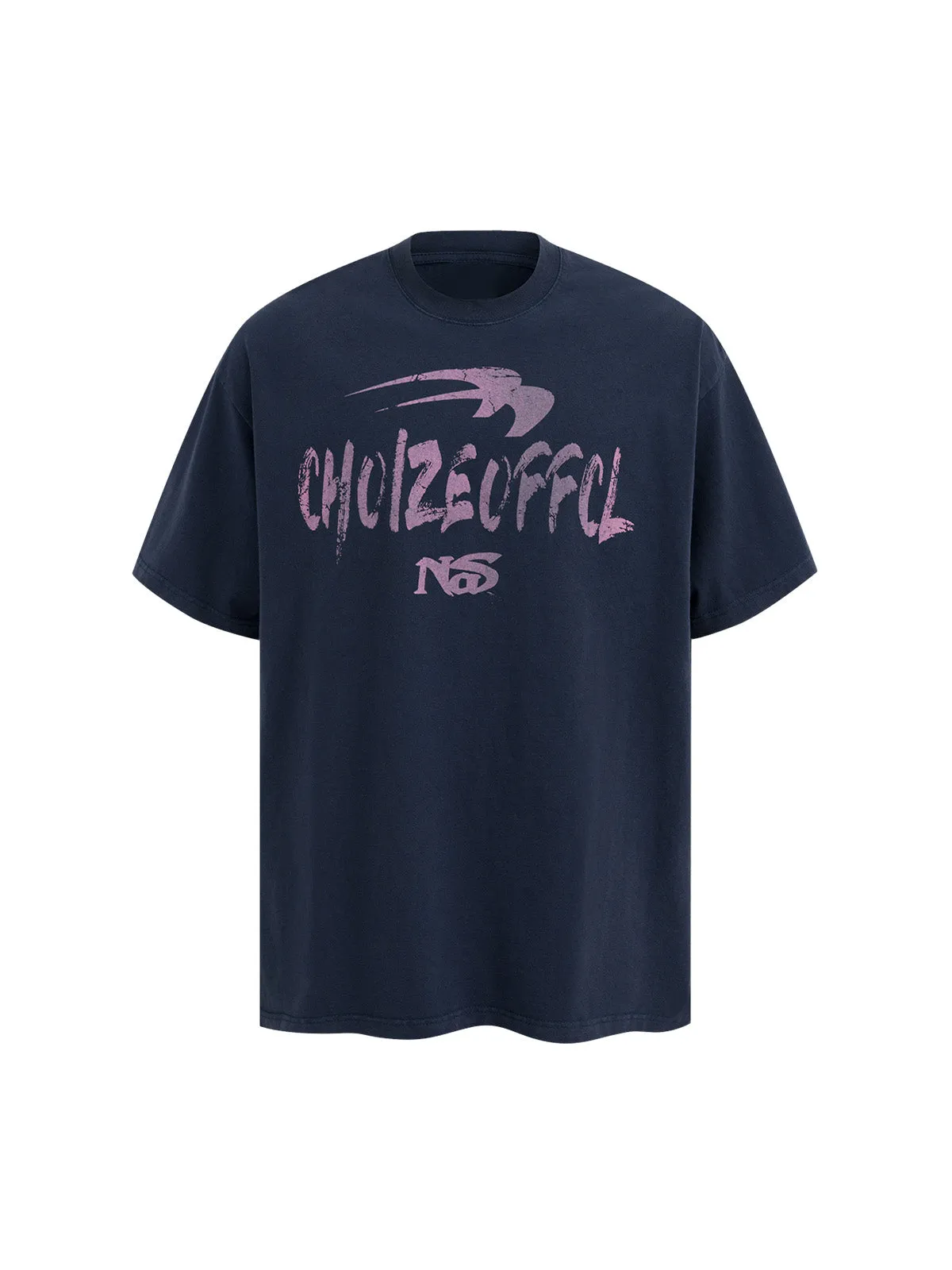 Oversized Letter Graphic T-Shirt sold by Thesupermade product image thumbnail 2