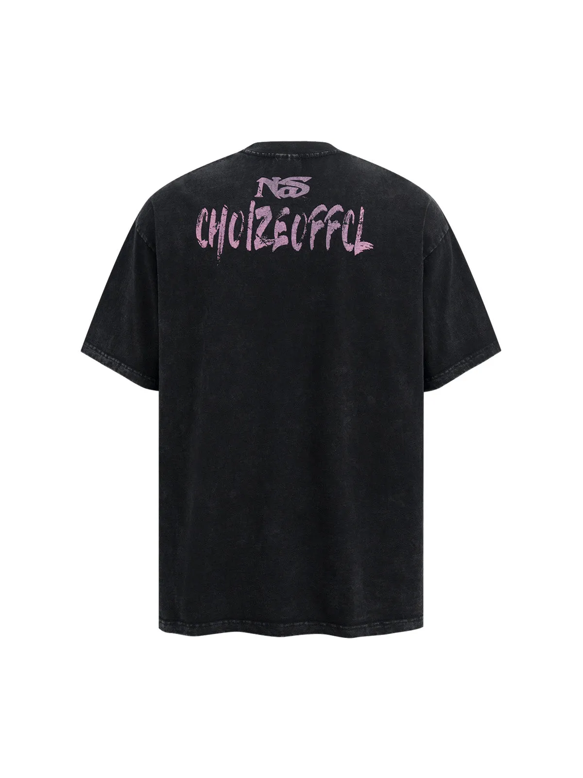 Oversized Letter Graphic T-Shirt sold by Thesupermade product image thumbnail 3