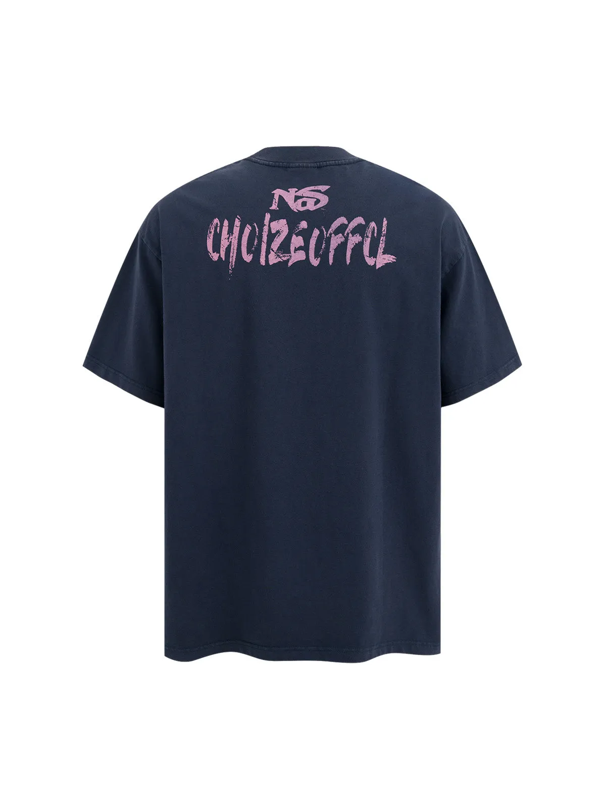 Oversized Letter Graphic T-Shirt sold by Thesupermade product image thumbnail 4