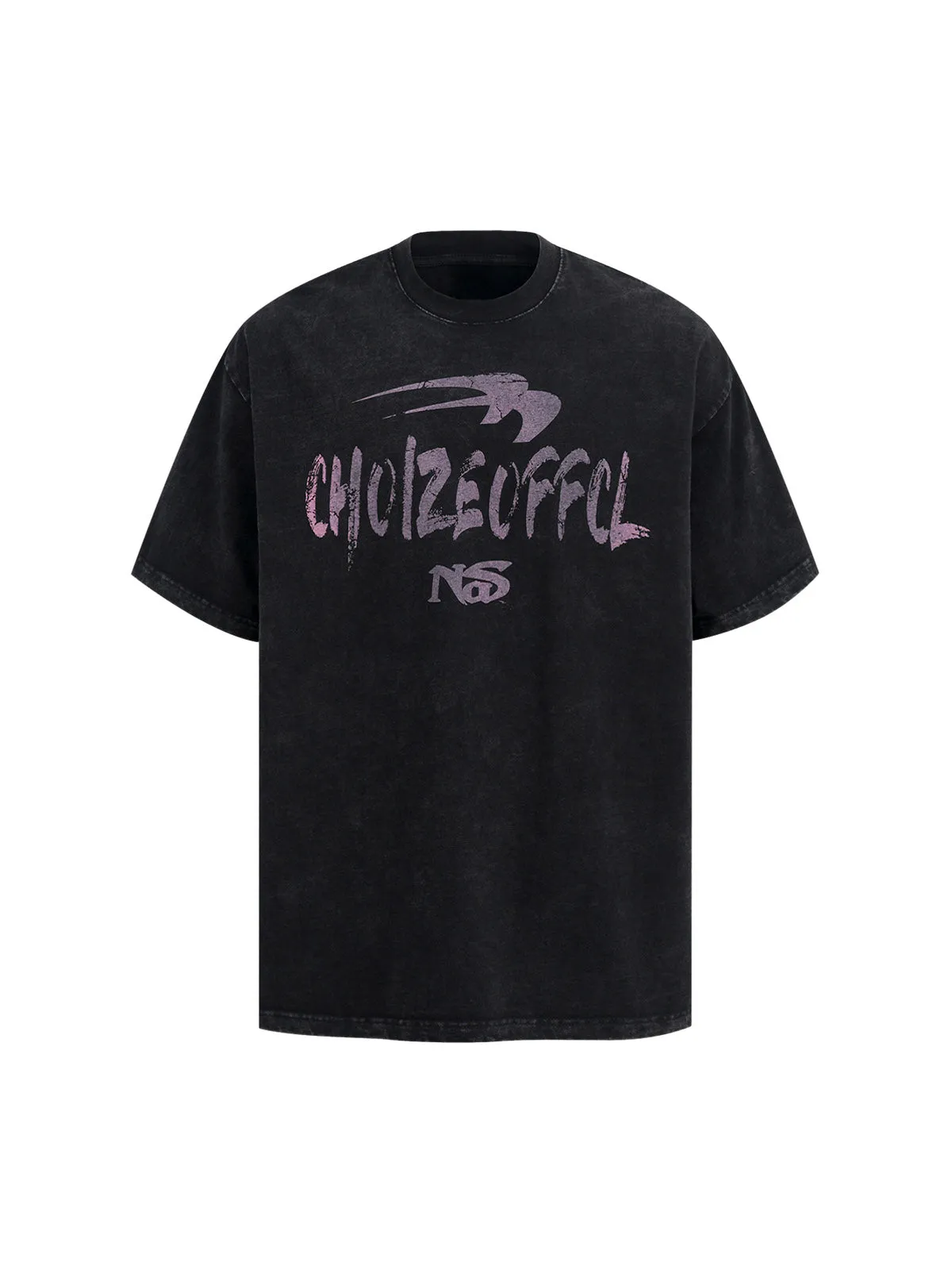 Oversized Letter Graphic T-Shirt sold by Thesupermade