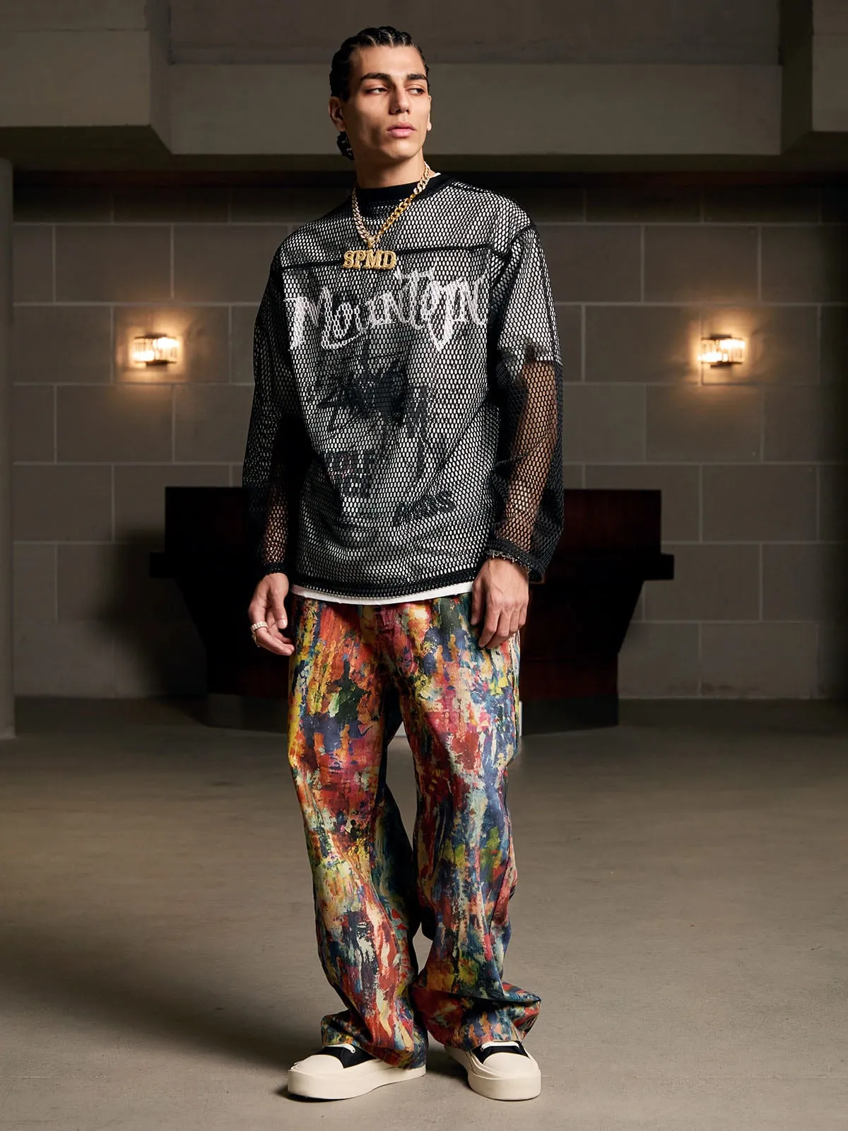 Retro Jersey Long Sleeves T-Shirt - 2347 sold by Thesupermade product image thumbnail 3