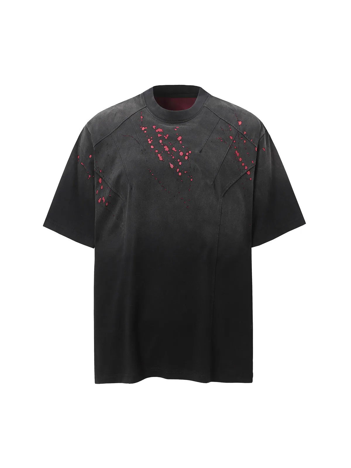 Vintage Washed Dot Spray T-Shirt sold by Thesupermade