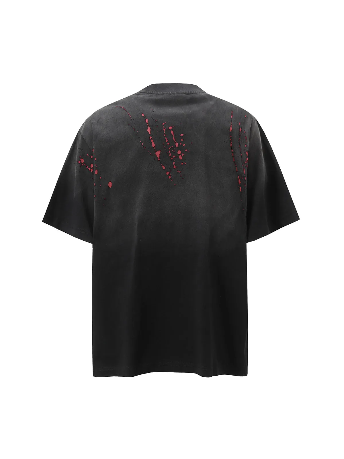 Vintage Washed Dot Spray T-Shirt sold by Thesupermade product image thumbnail 3
