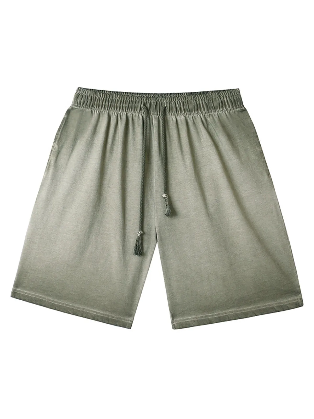 Distressed Washed Drawstring Shorts sold by Thesupermade