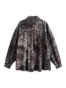 Vintage Plaid Tie-Dye Long Sleeve Shirt sold by Thesupermade