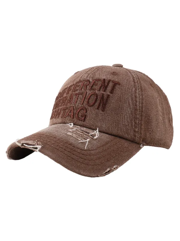 Superdry☆WASHED DENIM CAP WASHED DENIM CAP in 2 color ways. 🧢 — BLACK — D/BLUE