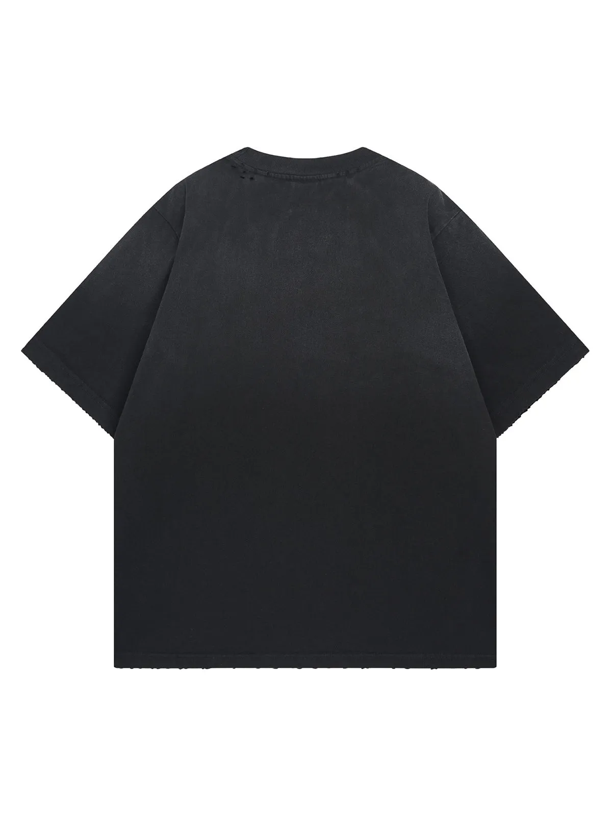 Distressed Digital Print T-shirt sold by Thesupermade product image thumbnail 4