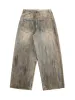 Dirty-Dyed Wasteland Style Baggy Jeans sold by Thesupermade