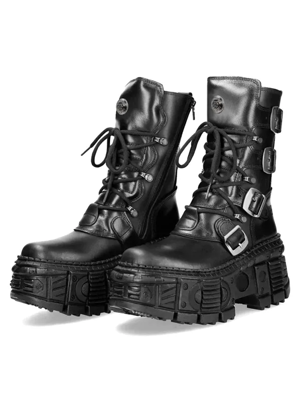 Punk High Top Tucker Platform Boots sold by Thesupermade