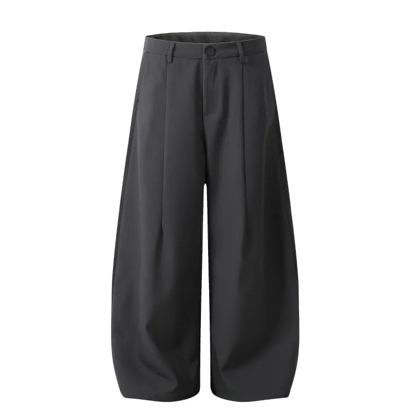 Retro Drape Barrel Suit Pants sold by Thesupermade