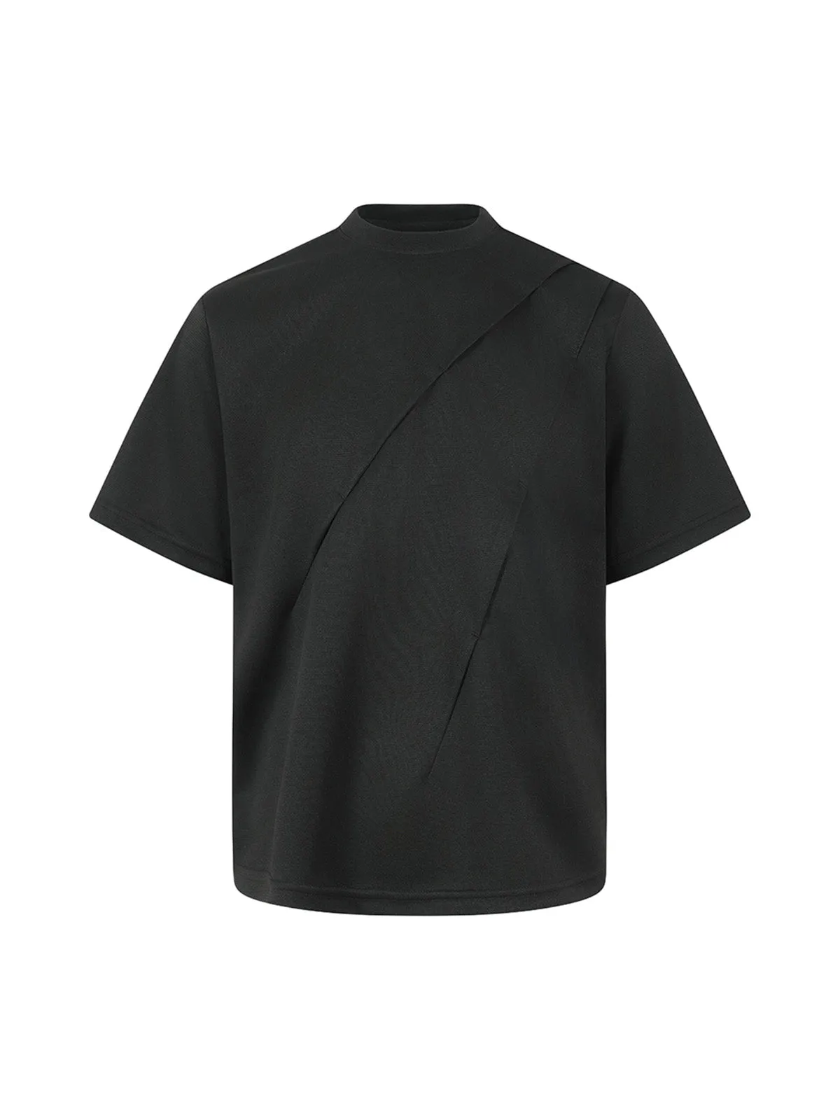 Classic Tailoring Pleated T-shirt sold by Thesupermade
