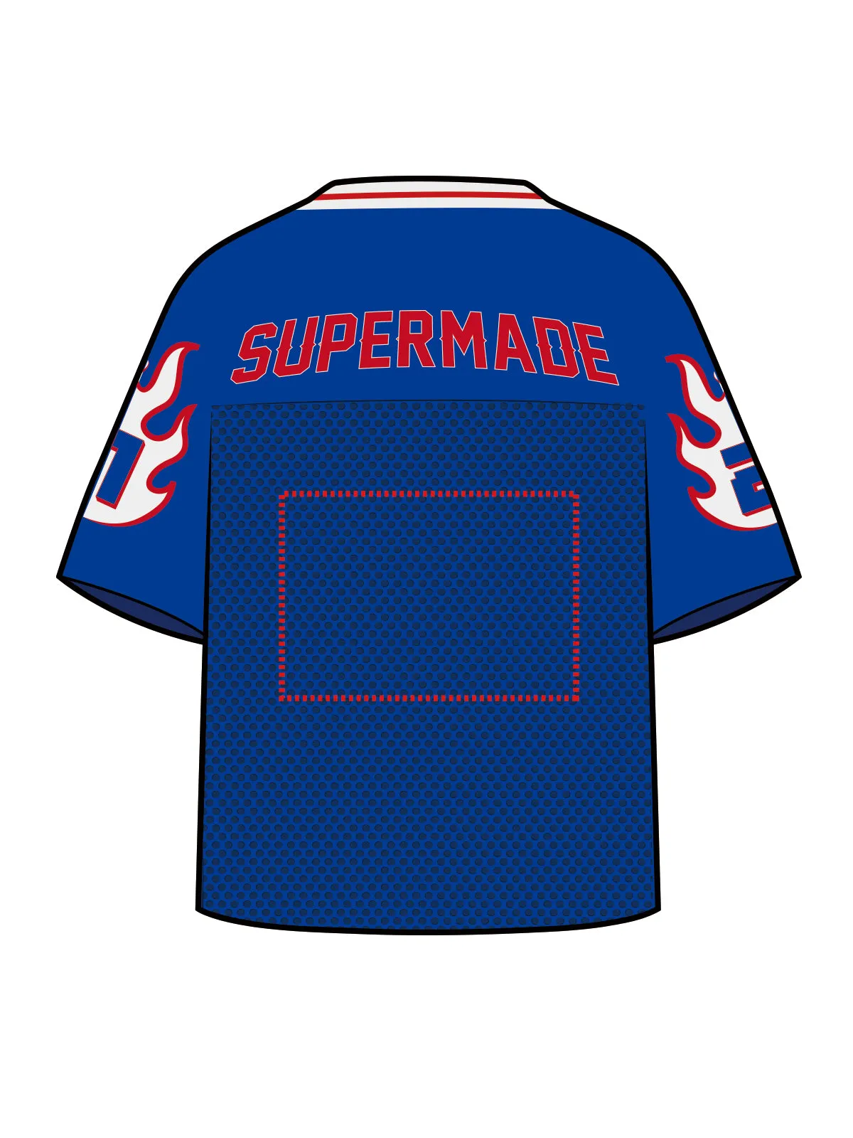 Original Contrast Color Sports Jersey T-Shirt sold by Thesupermade product image thumbnail 4
