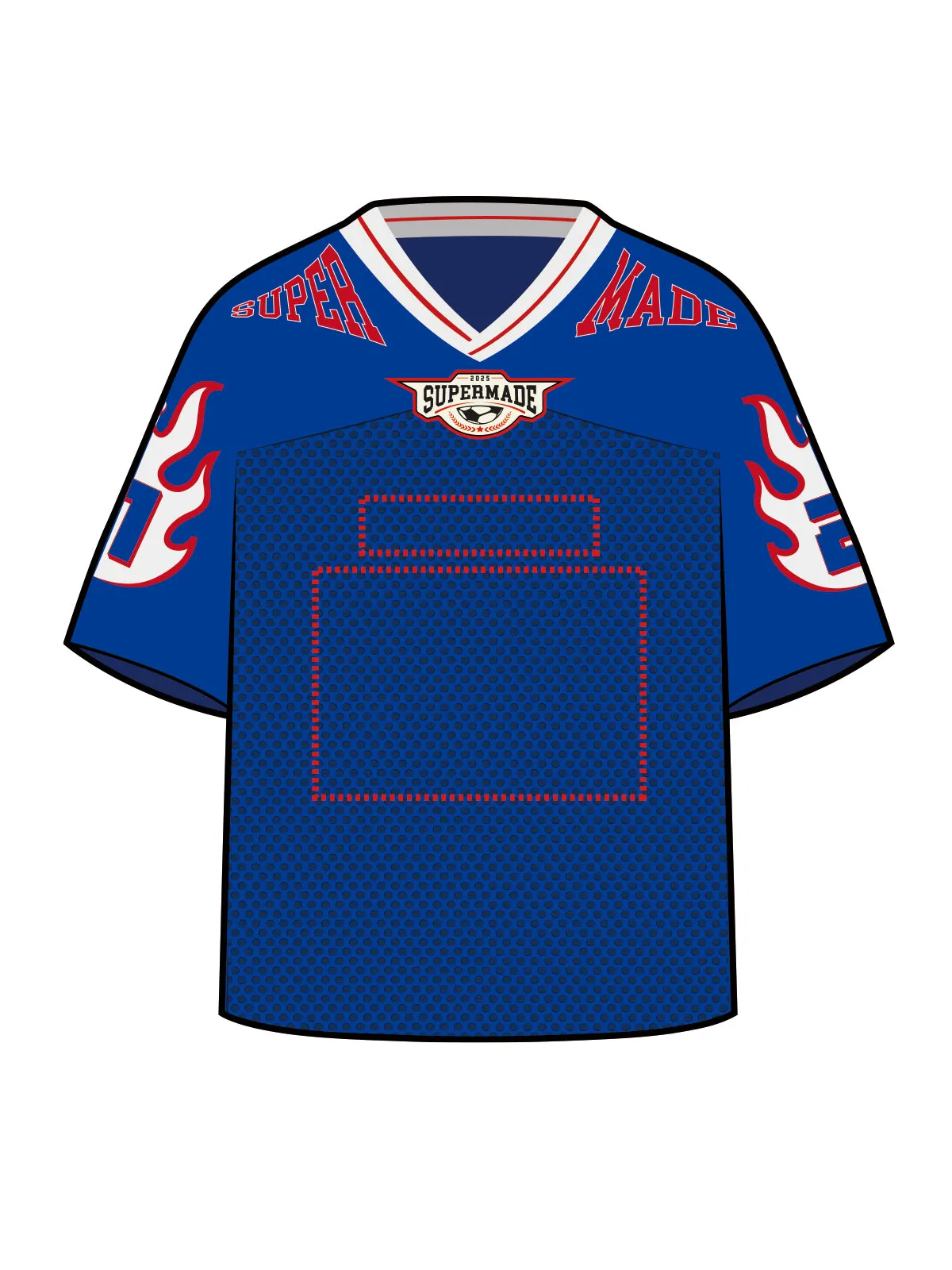 Original Contrast Color Sports Jersey T-Shirt sold by Thesupermade product image thumbnail 3