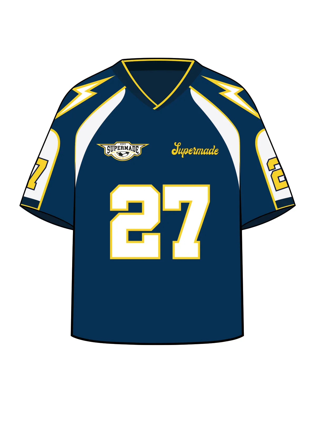 Original Sports Jersey T-Shirt sold by Thesupermade product image thumbnail 5