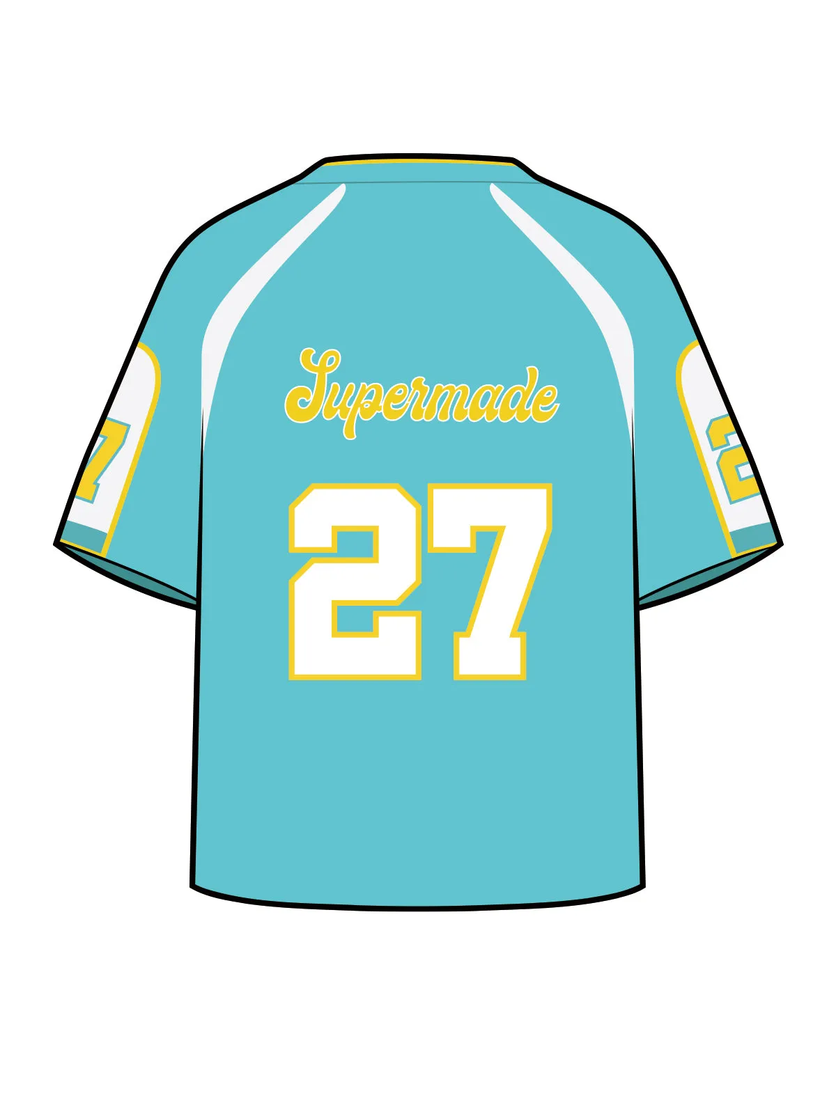 Original Sports Jersey T-Shirt sold by Thesupermade product image thumbnail 2