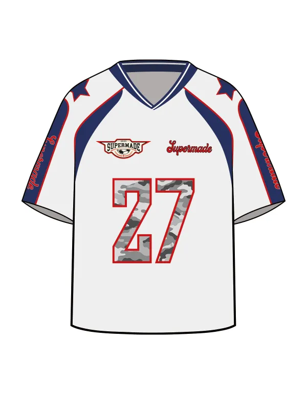 Original Camo Number 27 Sports Jersey T-Shirt sold by Thesupermade