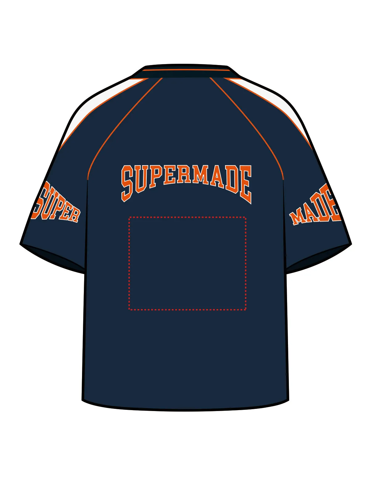 Original Phantom Sports Jersey T-Shirt sold by Thesupermade product image thumbnail 4