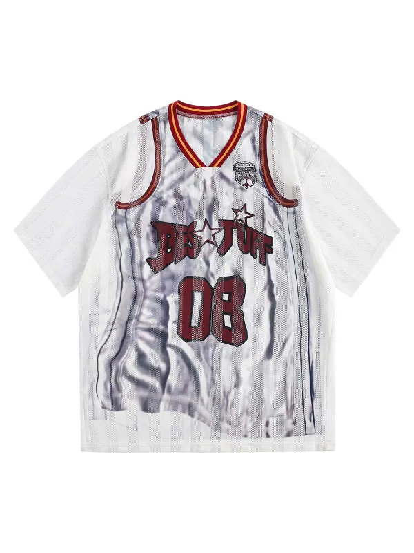 All-Star Basketball Jersey T-shirt - 2403 sold by Thesupermade