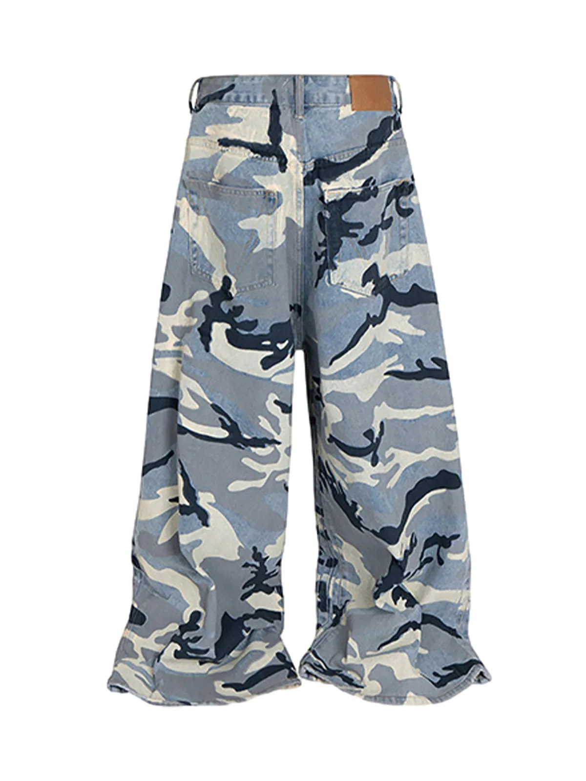 Street Retro Camouflage Baggy Jeans - 2395 sold by Thesupermade product image thumbnail 3