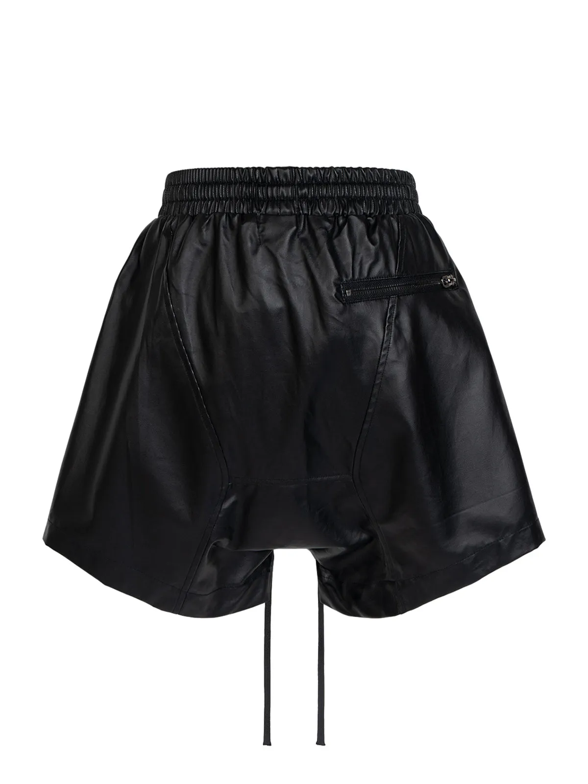 Wax Coated Button Deconstructed Foam Boxing Shorts sold by Thesupermade product image thumbnail 2