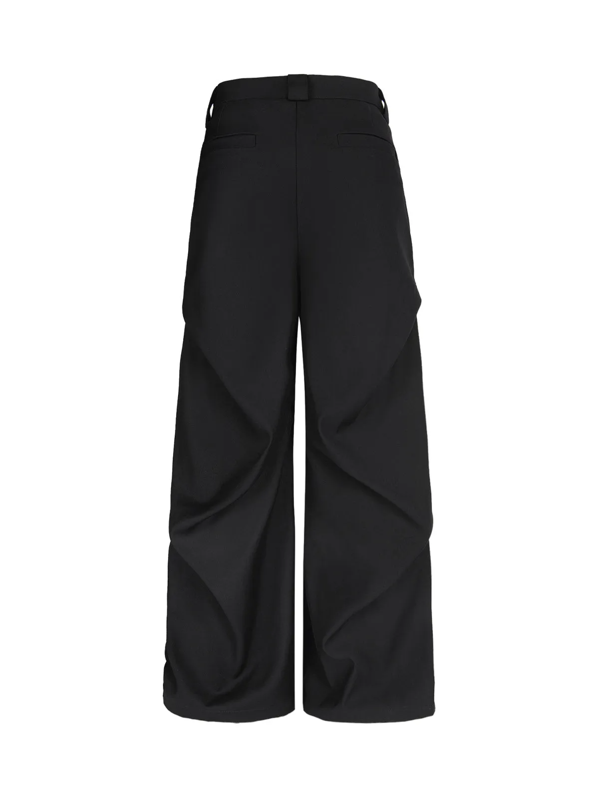 Woven Retro Cleanfit Pleated Drape Pants sold by Thesupermade product image thumbnail 3