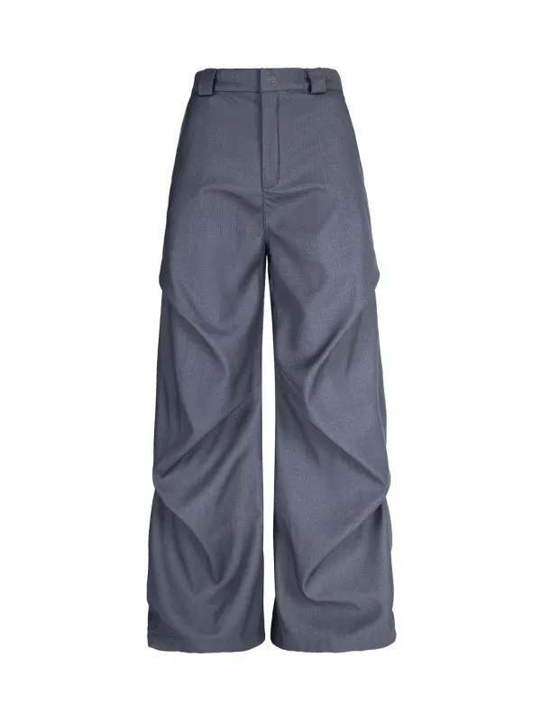Retro Pleated Drape Cleanfit Pants sold by Thesupermade