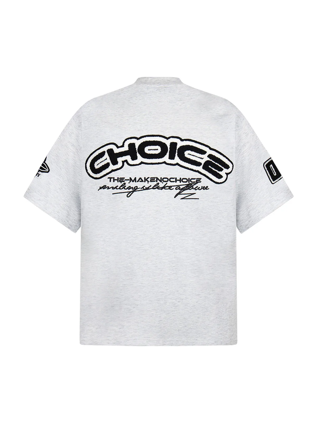 Retro Motorcycle Style Heavy Patch Embroidered T-shirt sold by Thesupermade product image thumbnail 4